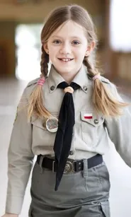 Mundurek / strój harcerski ZHP - Koszula dla dziewczynki zucha