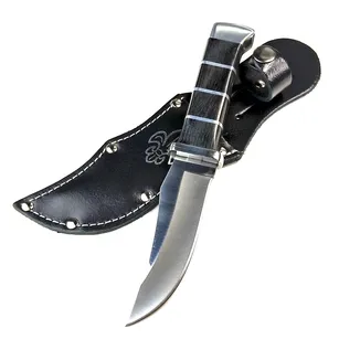 Finka Harcerska Columbia - nóż harcerski - czarna pochewka