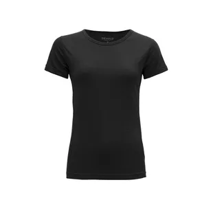 DEVOLD Breeze merino 150 t-shirt women - black - lekki t-shirt damski z wełny merino