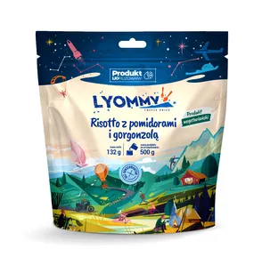 LYOMMY Risotto z pomidorami i gorgonzolą - 500 g - danie liofilizowane / liofilizat