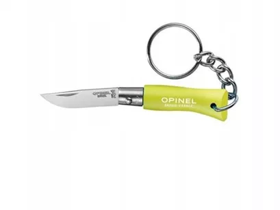 OPINEL brelok ze scyzorykiem Opinel no. 02 - żółty