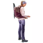 DEUTER Futura 21 SL - cassis-ashrose - damski plecak turystyczny - 9
