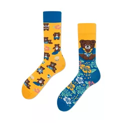 MANY MORNINGS - Summer Teddy - bawełniane kolorowe skarpetki