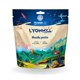 LYOMMY Musaka grecka - 500 g - danie liofilizowane / liofilizat