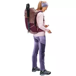DEUTER Futura PRO 34 SL - cassis-ashrose - Plecak trekkingowy dla kobiet - 9