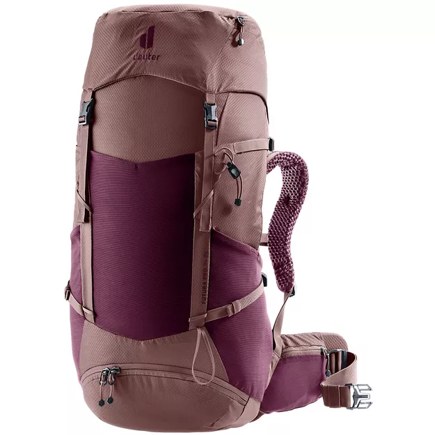DEUTER Futura PRO 34 SL - cassis-ashrose - Plecak trekkingowy dla kobiet