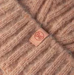 BUFF Knitted beanie Nerla - Crimson - zimowa czapka beanie z wełną alpaki - 2