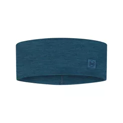 BUFF Opaska na głowę Merino Wide Headband - Solid Ocean