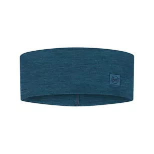 BUFF Opaska na głowę Merino Wide Headband - Solid Ocean