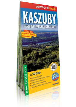 Mapa ExpressMap KASZUBY - Laminowana - Kaszubski Park Krajobrazowy
