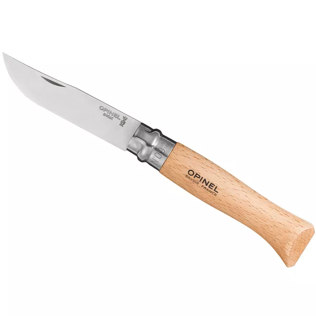 Nóż OPINEL 9 inox - stal nierdzewna - stainless steel