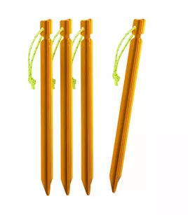 HELIKON Śledzie do tarpa - zestaw 4 szt - pomarańczowy