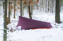 LESOVIK Zmora - Burgundy Ron - ultralekki tarp, płachta biwakowa - 2