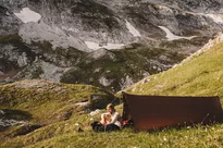 LESOVIK Zmora - Burgundy Ron - ultralekki tarp, płachta biwakowa - 3