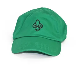 Czapka z daszkiem - z logo ZHP - zielona