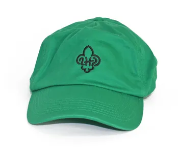 Czapka harcerska z daszkiem z logo ZHP - zielona