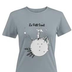 Koszulka harcerska "Le petit Scout" damska - Mały Skaut
