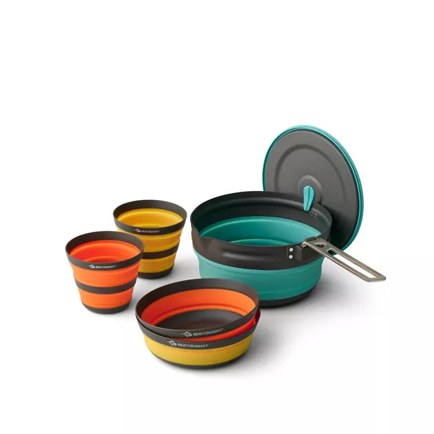 SEA TO SUMMIT Frontier Collapsible Pot Cook Set - zestaw naczyń z garnkiem dla 2 osób