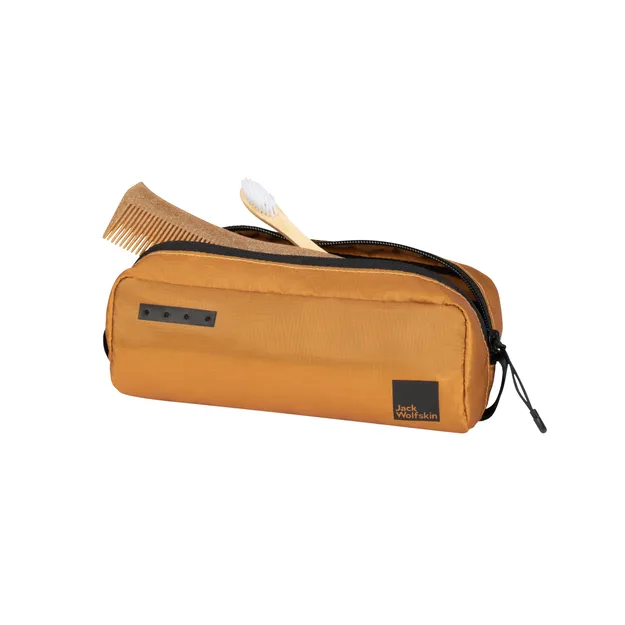 JACK WOLFSKIN Wandermood Washbag Mini  - mała kosmetyczka turystyczna - salted caramel