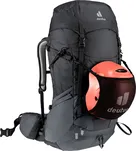 DEUTER Futura Pro 38 SL z siatką dystansową - black-graphite - Damski plecak turystyczny 