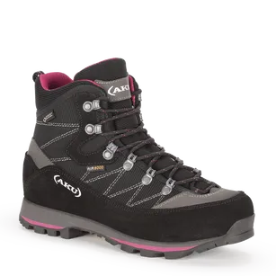 AKU Trekker Lite III GTX Women - black/magenta - Buty trekkingowe damskie 