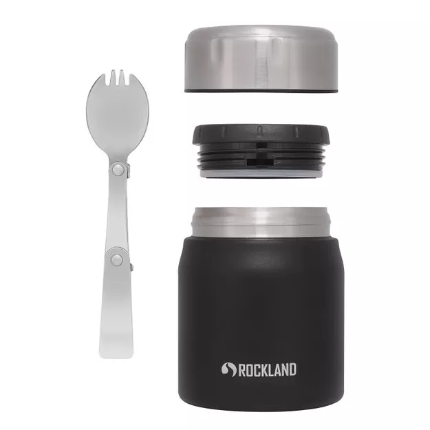 ROCKLAND Termos obiadowy Rocket - 500 ml - termos na żywność - czarny