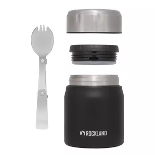 ROCKLAND Termos obiadowy Rocket - 500 ml - termos na żywność - czarny