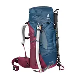 DEUTER Aircontact Lite 35+10 SL marine/blackberry - Plecak turystyczny damski lekki