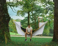 TICKET TO THE MOON Convertible Bug Net 360° - black - moskitiera do hamaka - 3