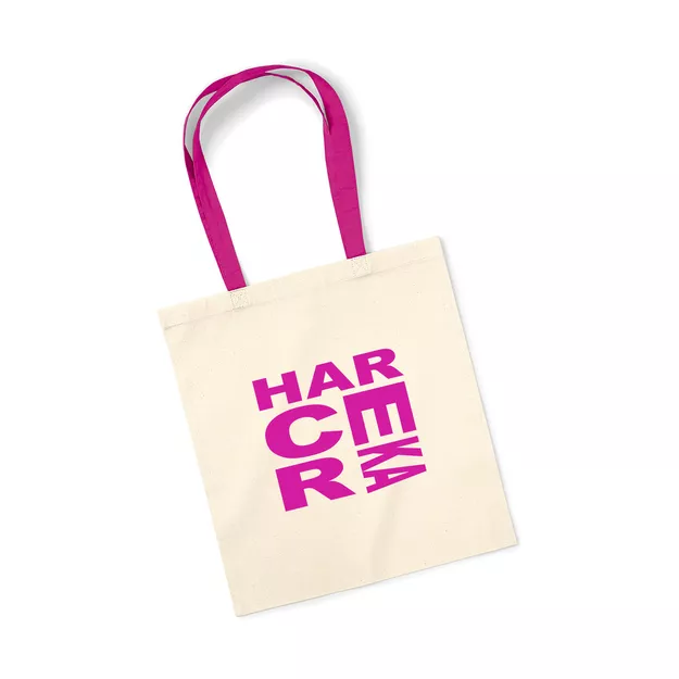 Torba bawełniana - Harcerka - różowa