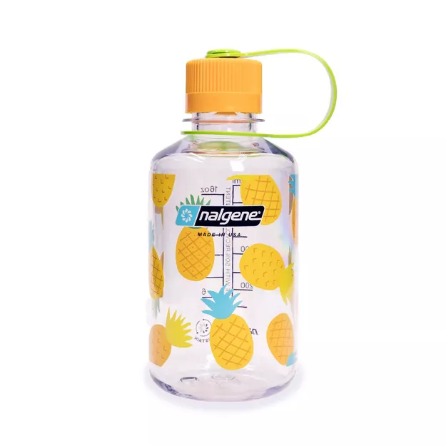 NALGENE Butelka na wodę Narrow Mouth 16 oz (500 ml) - Pineapples