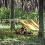 LESOVIK Groza Ultralight - Disa Pear - płachta turystyczna - tarp do hamaka - 2