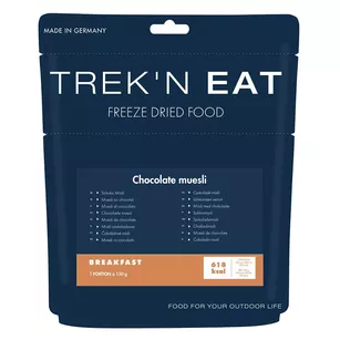 TREK'N EAT Musli czekoladowe 150 g (450 g) - Żywność liofilizowana