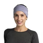 BUFF Opaska na głowę Merino Wide Headband - Solid Iris - 2