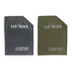 TATONKA Sleeve RFID Block Set - Ultralekkie etui na karty 2-pack