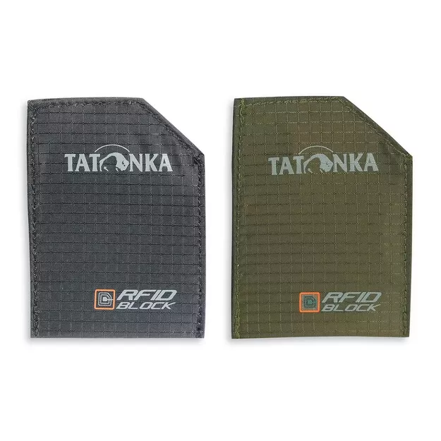 TATONKA Sleeve RFID Block Set - Ultralekkie etui na karty 2-pack