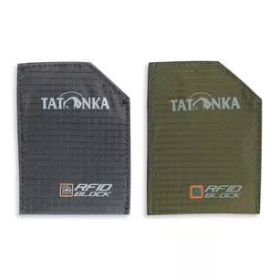 TATONKA Sleeve RFID Block Set - Ultralekkie etui na karty 2-pack