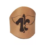 Pierścienie harcerskie na zamówienie - suwaki haftowane/skórzane z własnym logo - 4