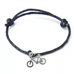 ROWER Bransoletka turystyczna ze srebrną zawieszką na sznurku - różne kolory - 9