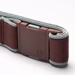 ARCADE Carto Belt - Burgundy/Cloud - Elastyczny pasek do spodni - 3