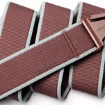 ARCADE Carto Belt - Burgundy/Cloud - Elastyczny pasek do spodni - 4