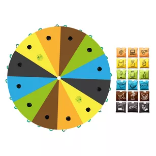 AKSON Chusta Edukacyjna KLANZA Recykling + 18 woreczków