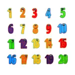 AKSON Mata Edukacyjna szachownica 2x2 m + 20 liczb z rzepami - 2