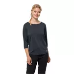 JACK WOLFSKIN  Pack & Go 3/4 - Night blue - Damska koszulka funkcyjna z rękawem do łokcia - 3