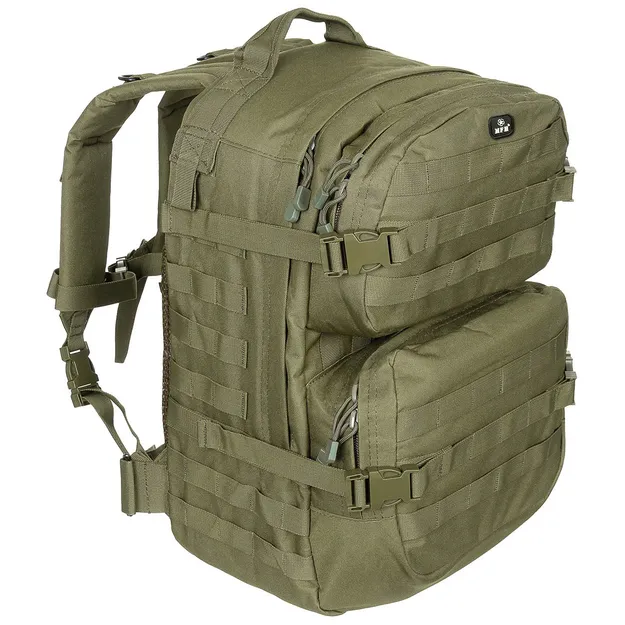 MFH US Assault II - plecak wojskowy taktyczny 40 l - oliwkowy zielony