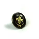 Znaczek ze złotą lilijką WOSM