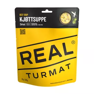 REAL TURMAT liofilizowana zupa z wołowiną - 370 g