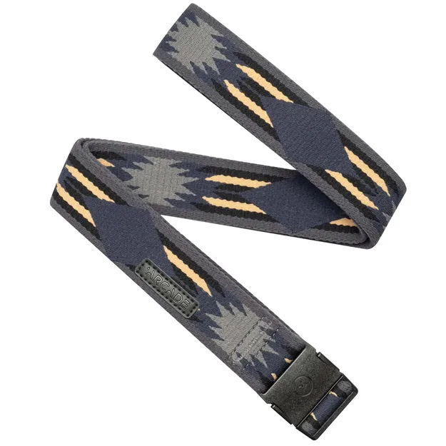 ARCADE Ironwood SLIM (3,2 cm) - Charcoal  - Pasek elastyczny pasek do spodni