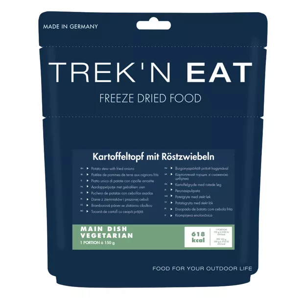 TREK'N EAT Danie z ziemniakami i cebulą 150 g (640 g) - Żywność liofilizowana