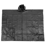 MFH - lekkie poncho / ponczo winylowe przeciwdeszczowe - 08210A - czarne - 2